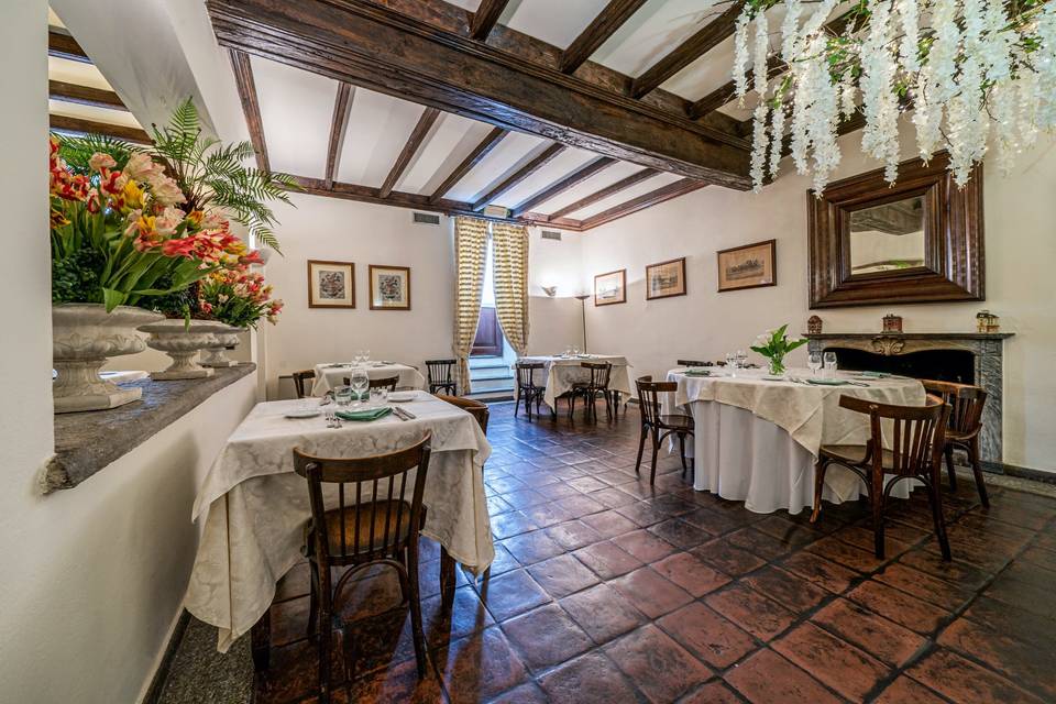 La sale del ristorante