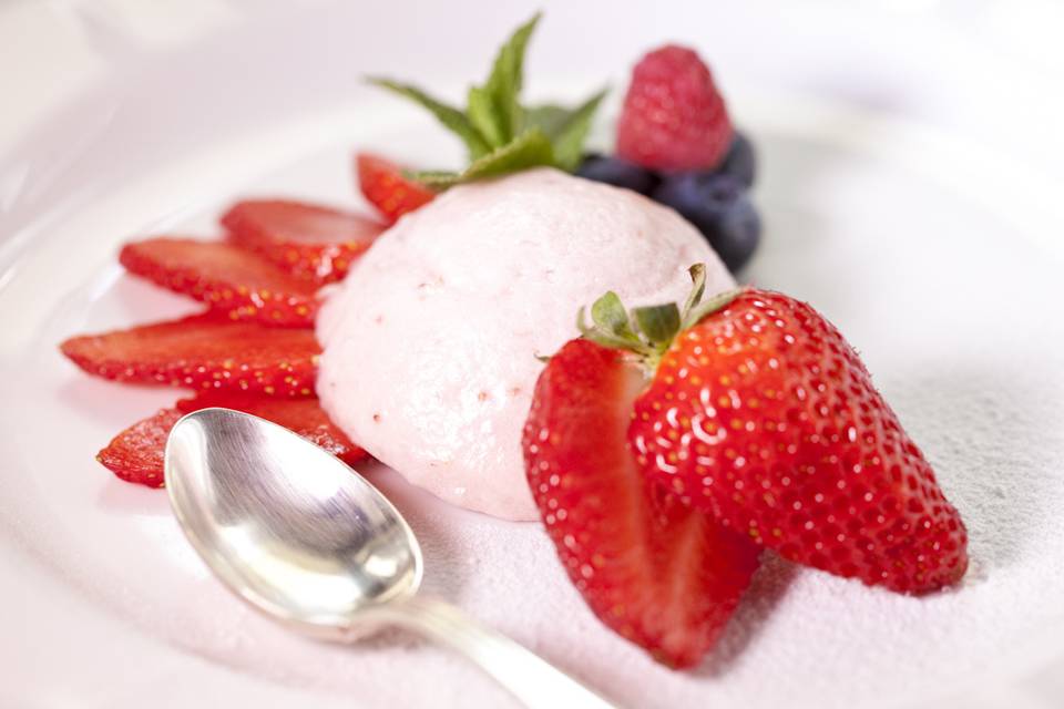 Mousse di fragole