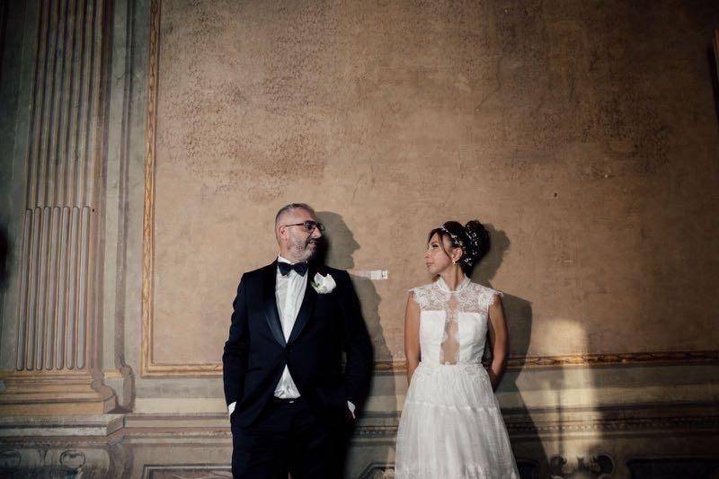 Gli sposi nel palazzo