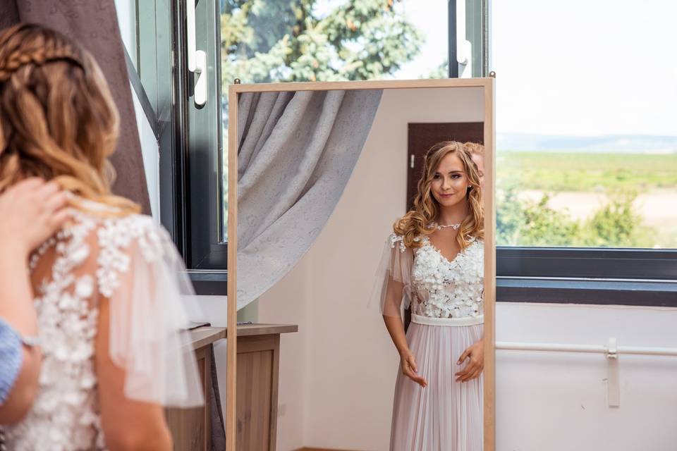 La sposa si prepara