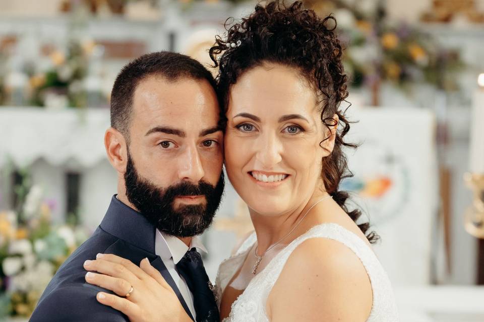 In posa per la foto