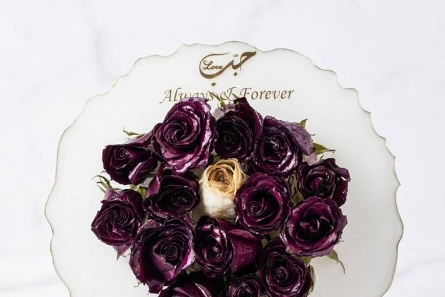 Bouquet resinato