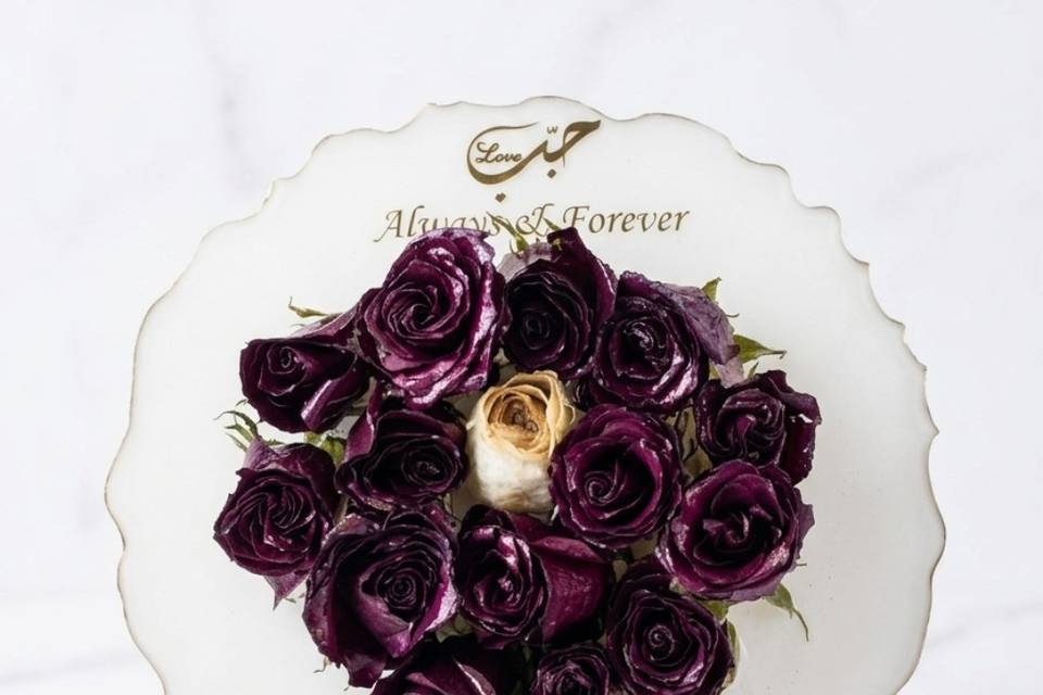 Bouquet resinato