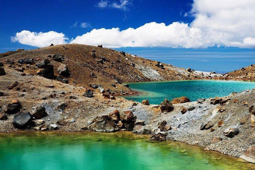 Tongariro laghi smeraldo