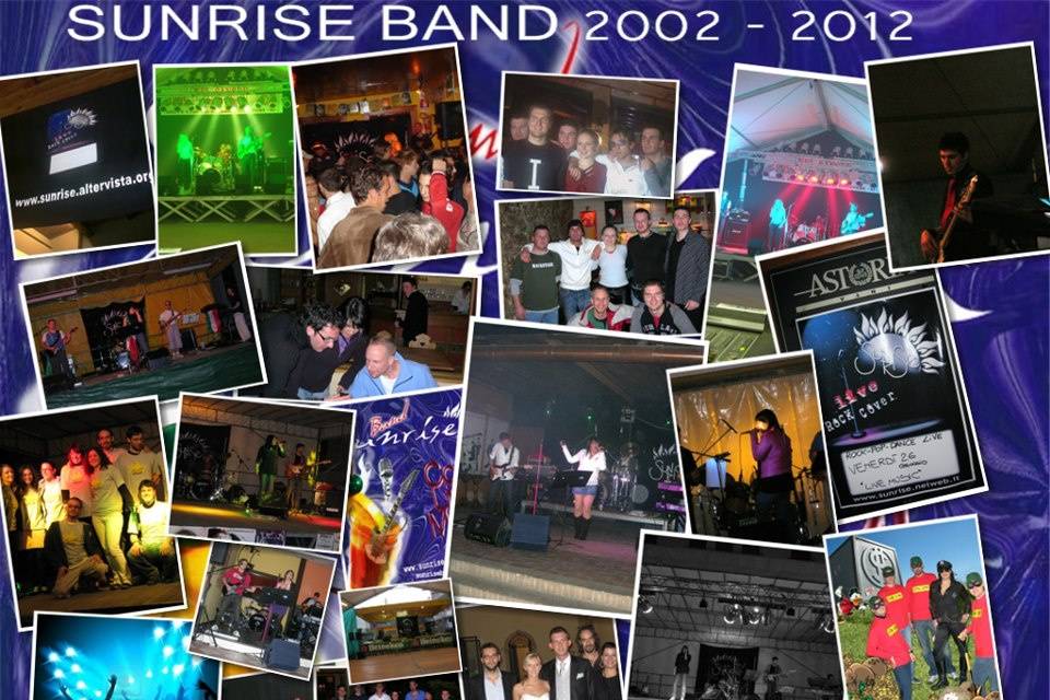 Sunrise band 10 anni...