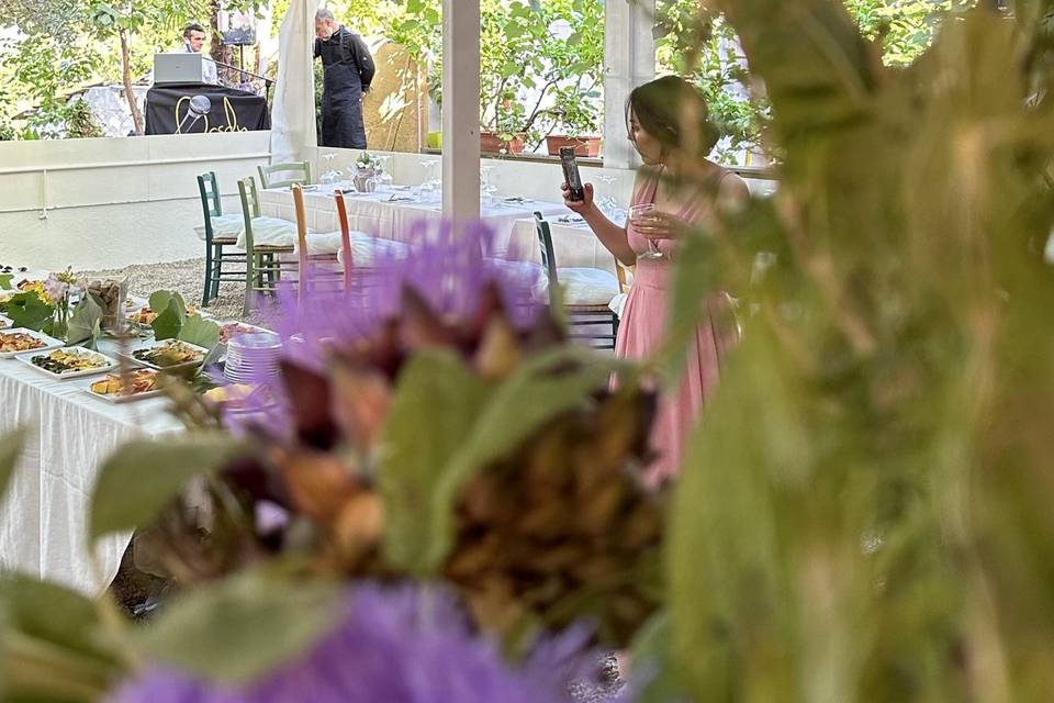 Veranda del ristorante