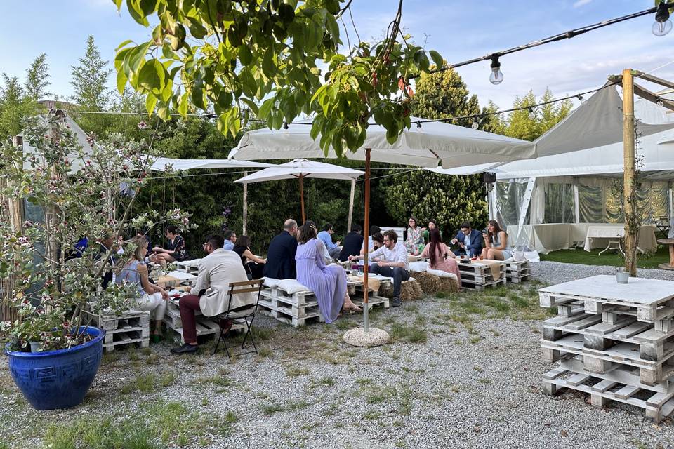 Veranda del ristorante