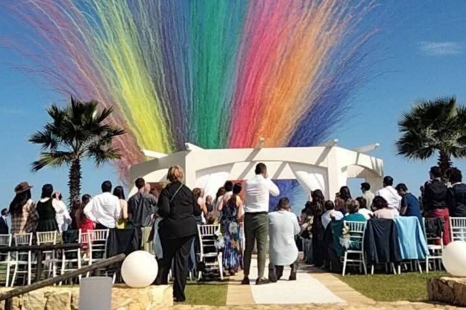 Sbruffi colorati