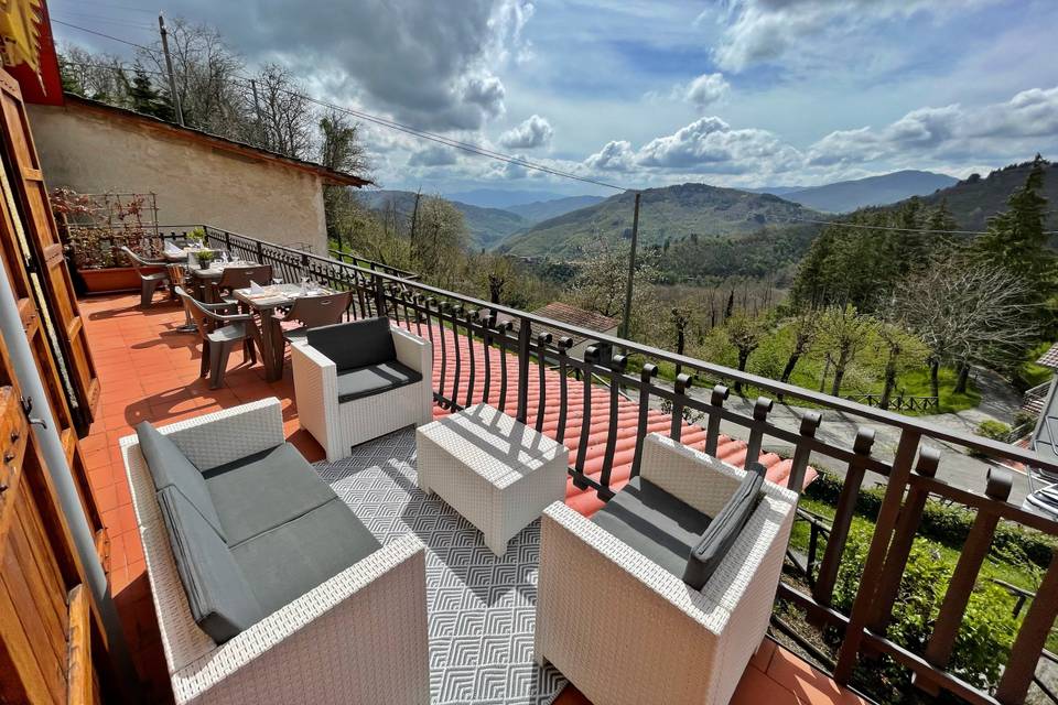 Terrazza del salone