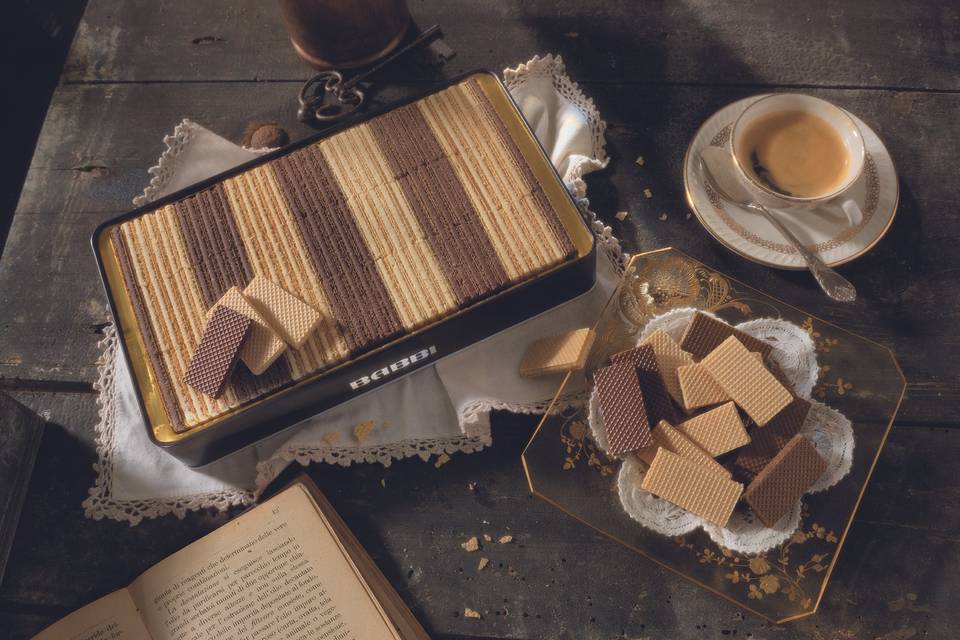 Waferini cacao e vaniglia