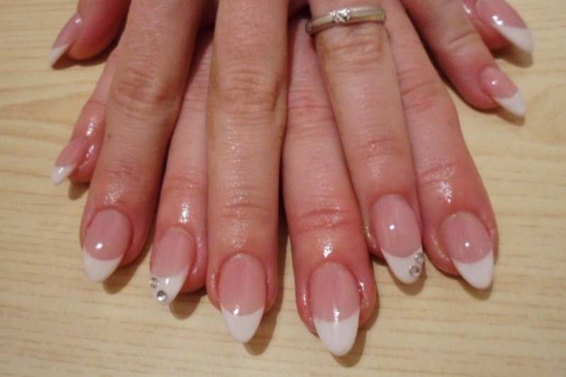 Gel con french
