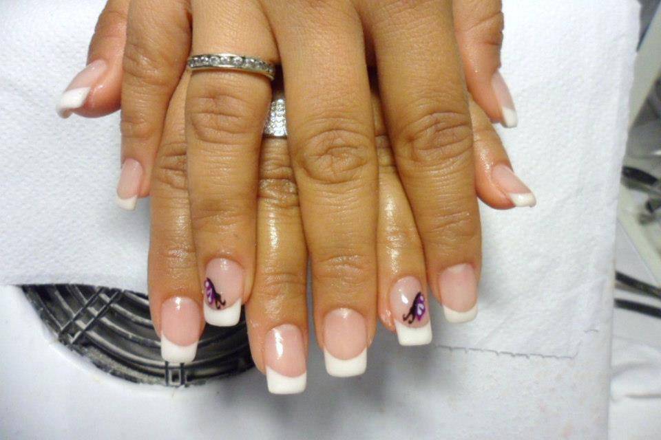 French e deco fatta in gel