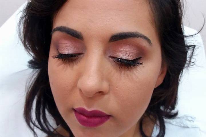 Make up cerimonia. Testimone