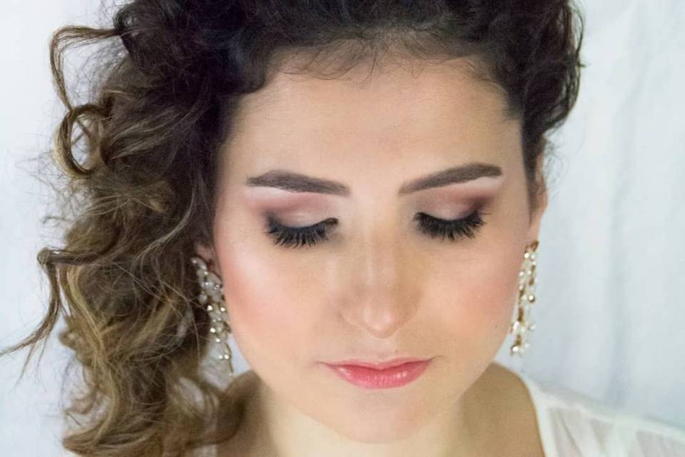 Make-up sposa romantica