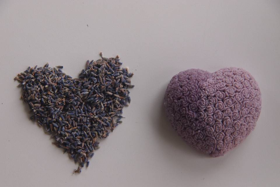 Cuore di lavanda