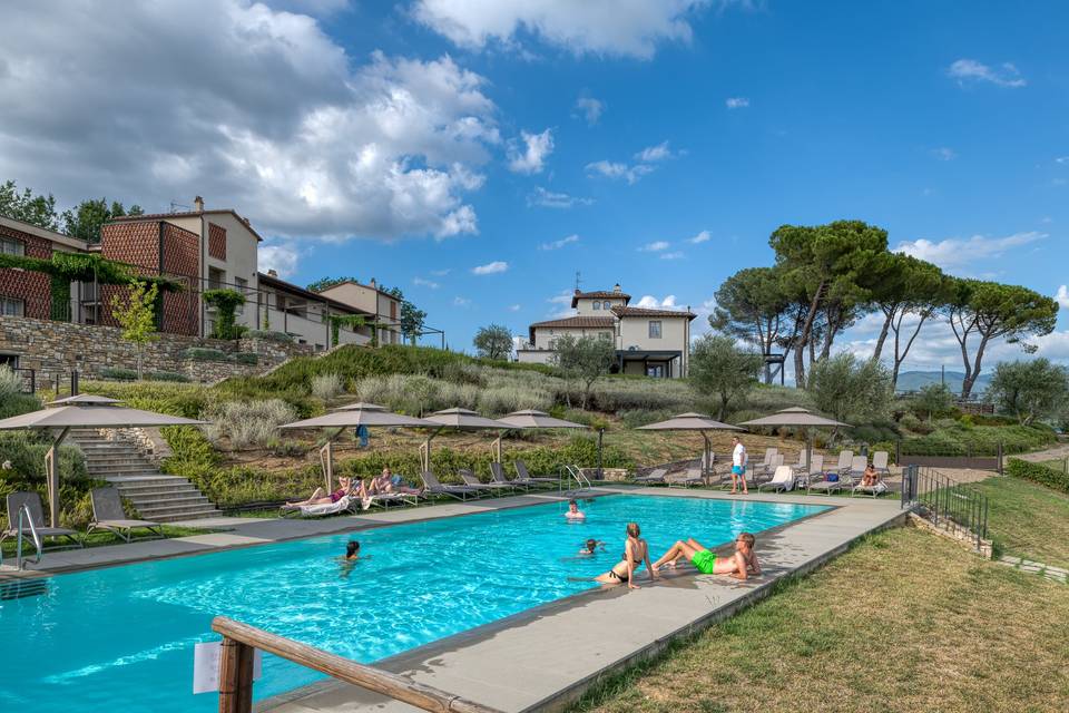 Relax by the pool