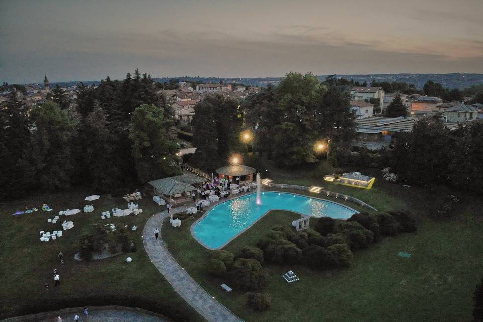 Location al tramonto