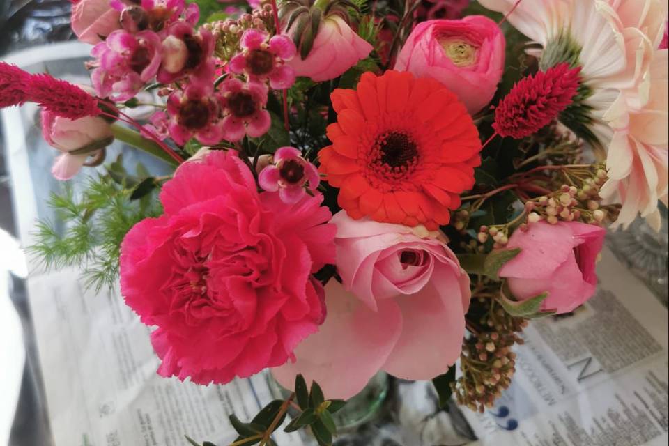 Wedding day - The Flower Issue