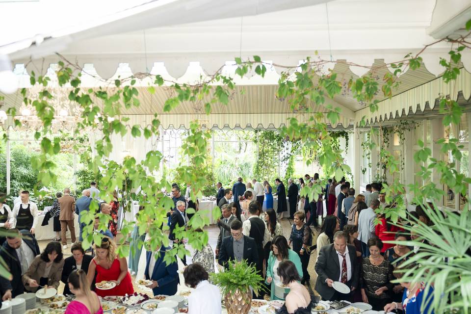 La sala esterna