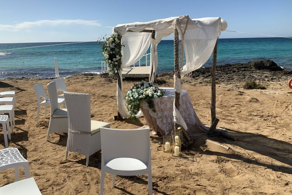 Beach wedding