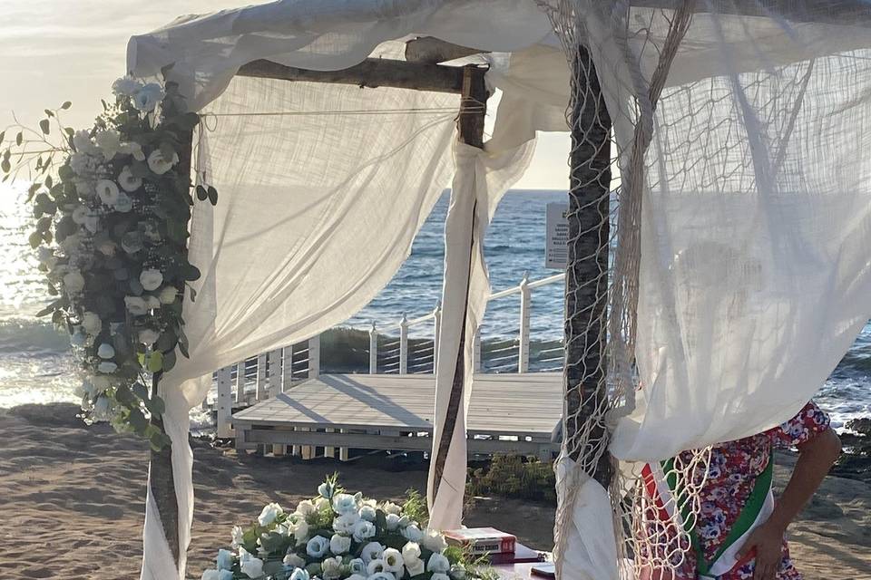 Beach wedding