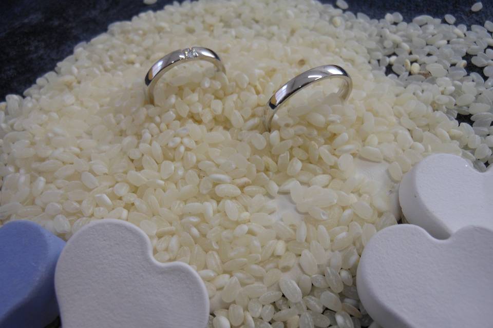 Fedi in oro bianco