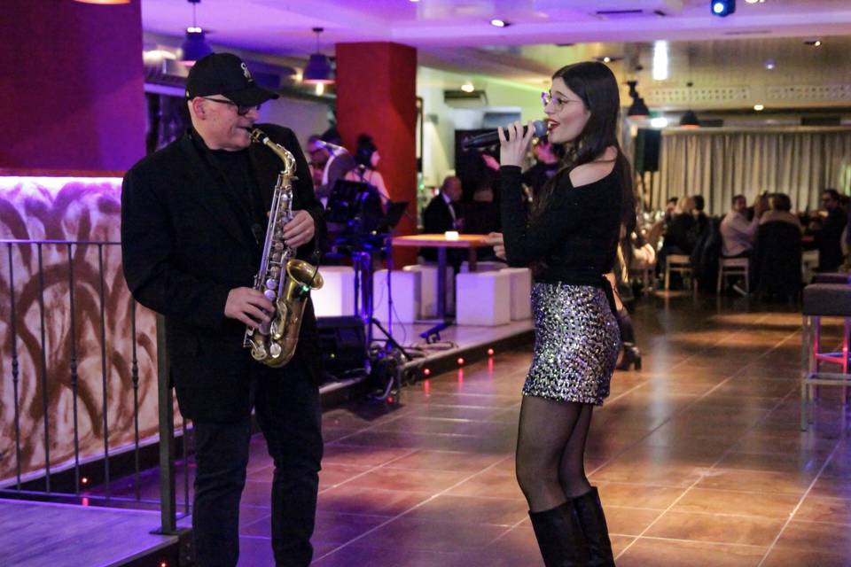 Duo sax e voce