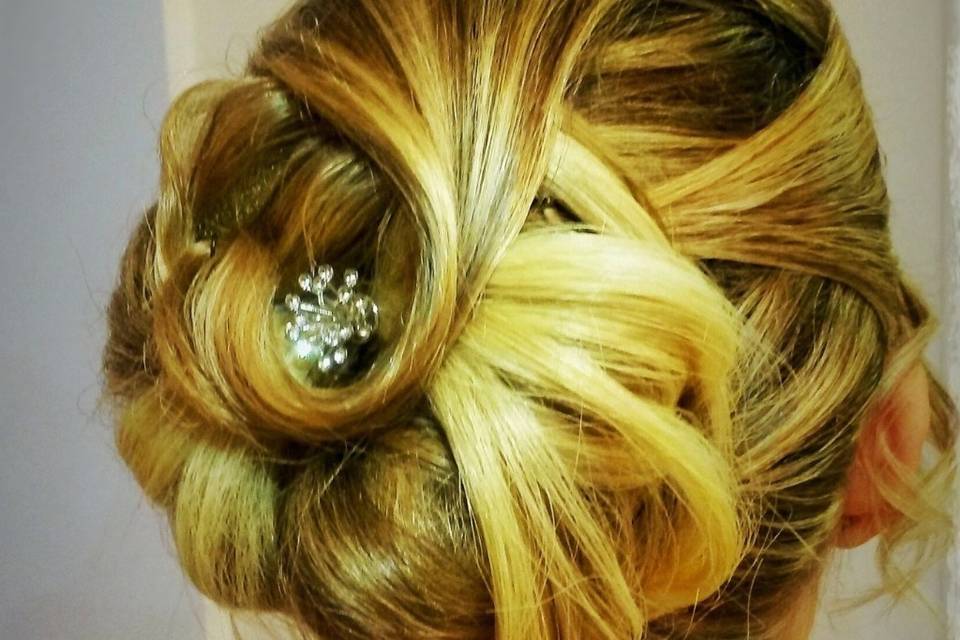 Chignon nuziale