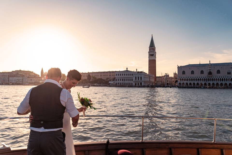 Sposi in Piazza San Marco