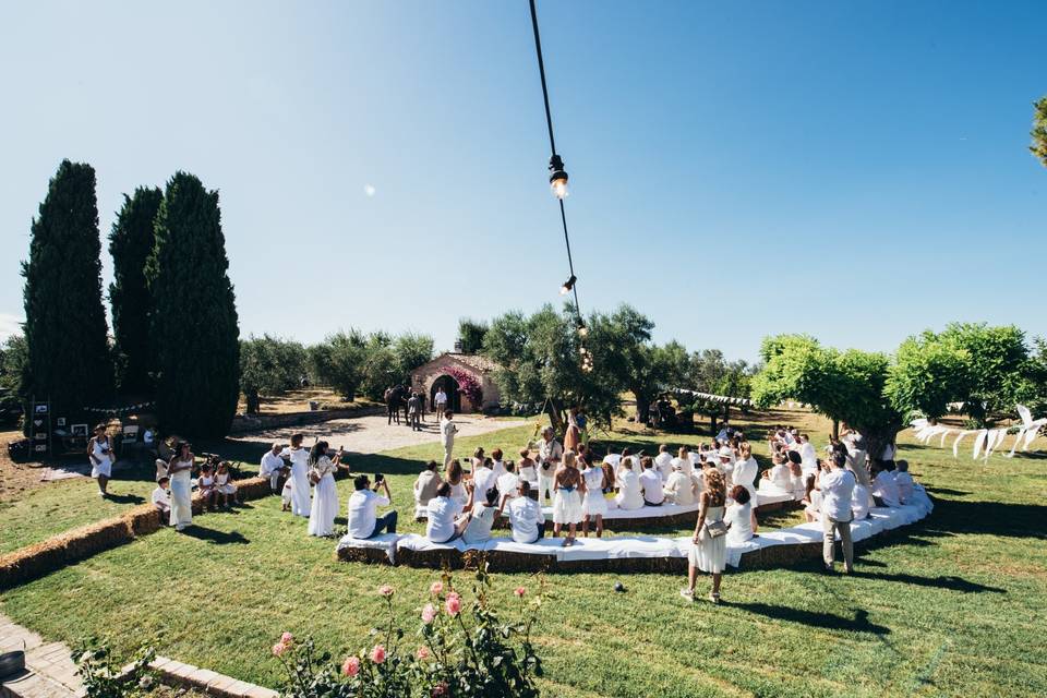 Cerimonia in giardino