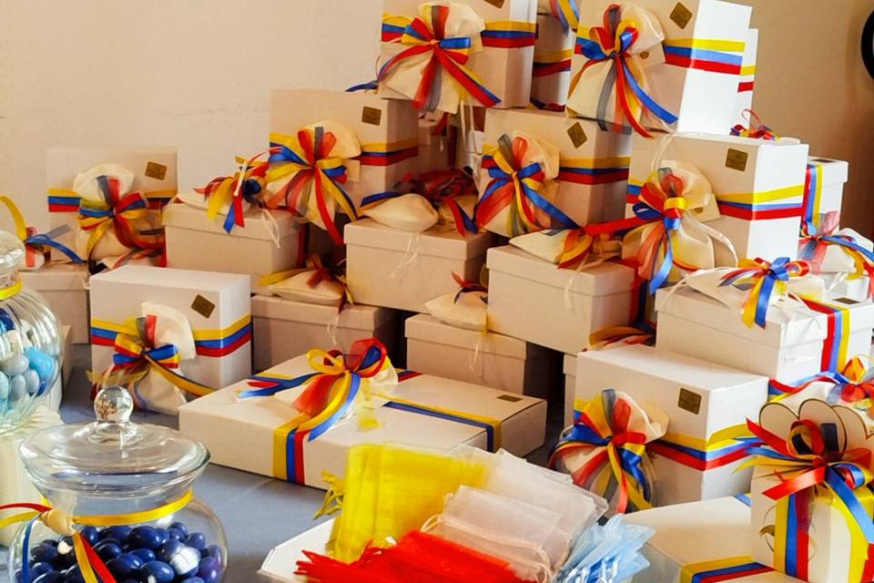 Allestimento bomboniere