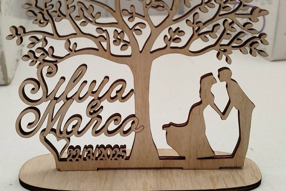 Cake topper personalizzato