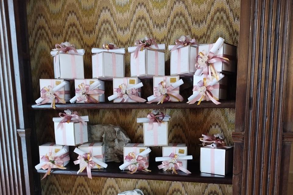 Allestimento al castello