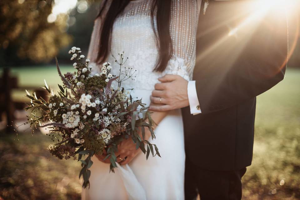 Dried-fresh bouquet