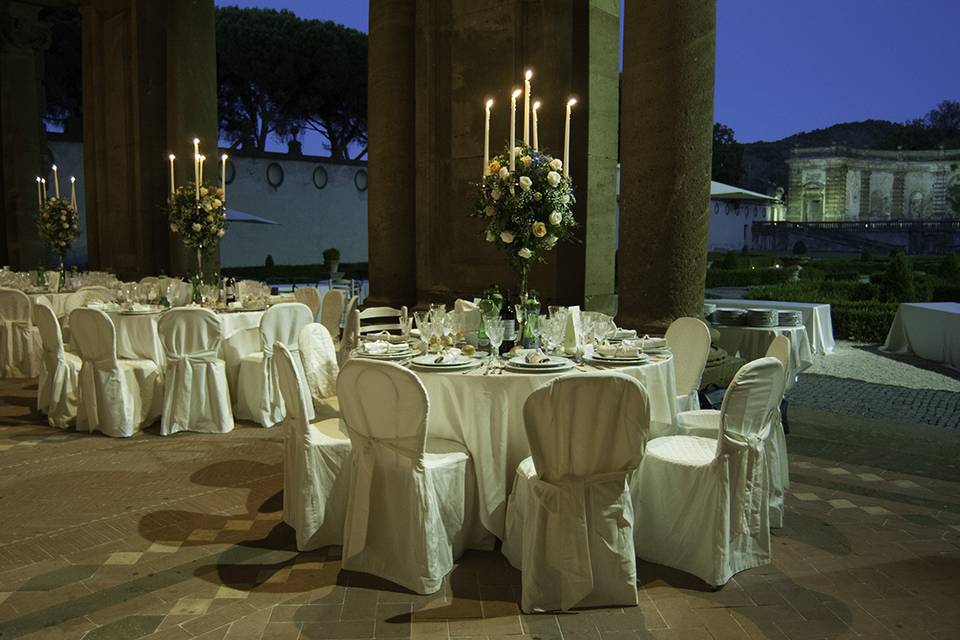 Candelabro a Villa Mondragone