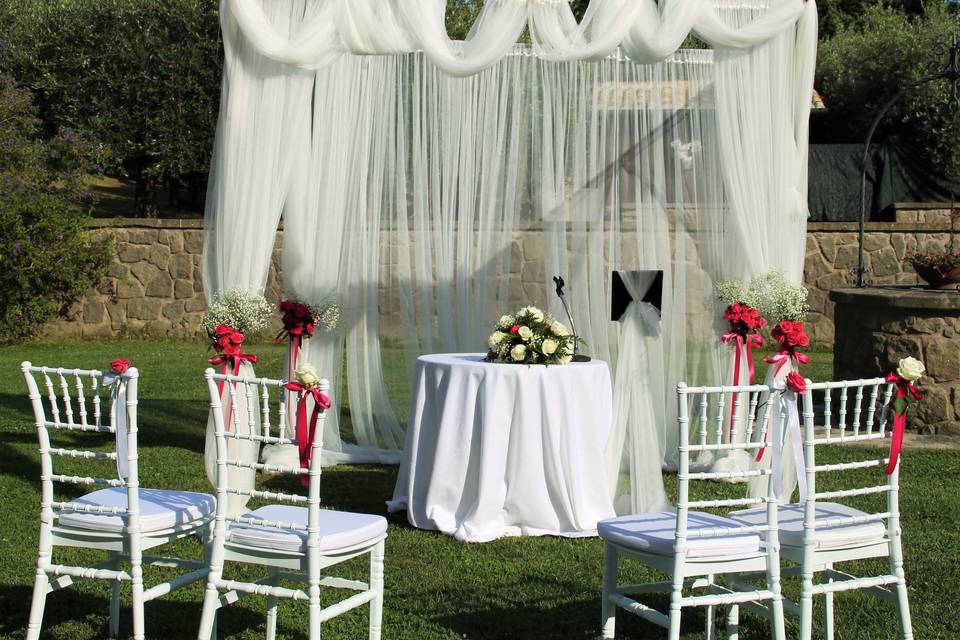 Matrimonio in villa privata