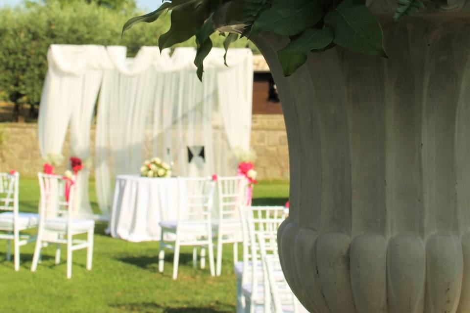 Matrimonio in villa privata