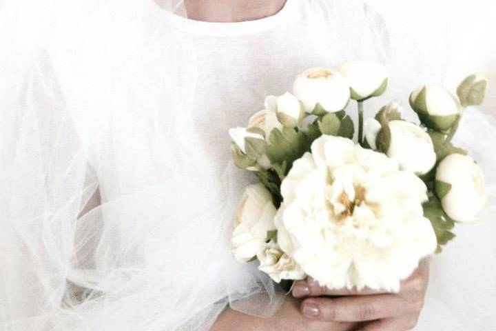 Trucco sposa con il blu