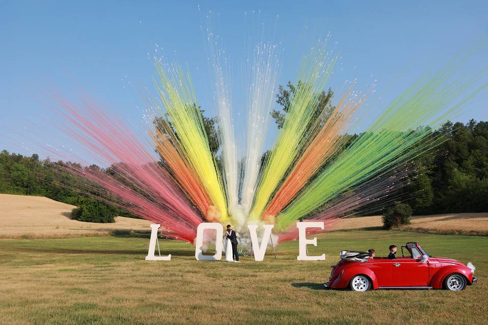 Rainbow macchina