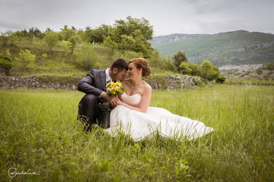 Rainy wedding