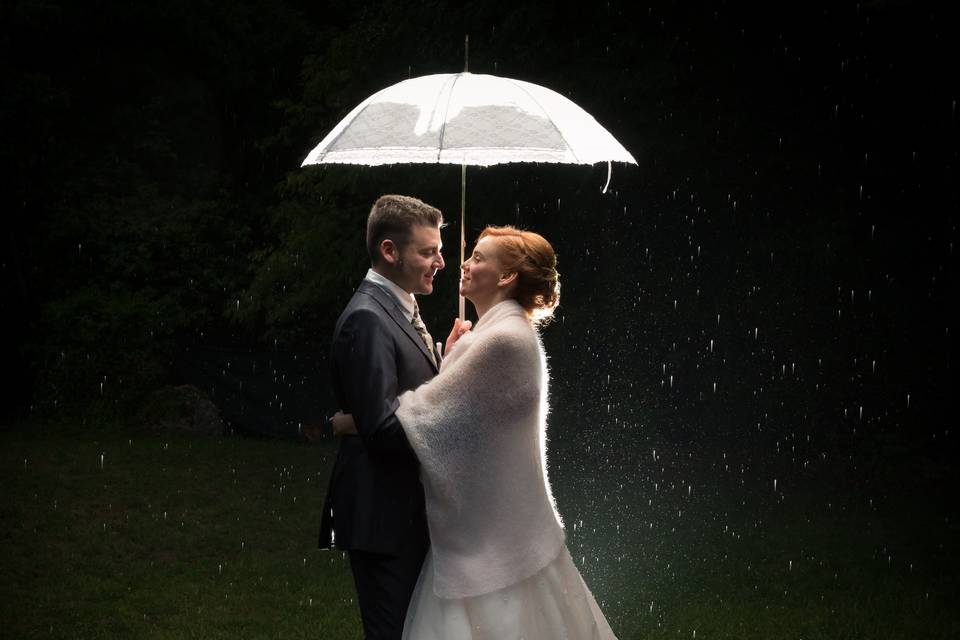 Love under the rain