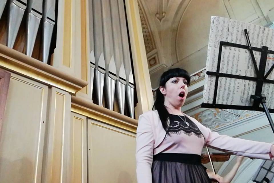 Cantante Soprano Lirico Cristina Verderio - Cerimonia Vocale