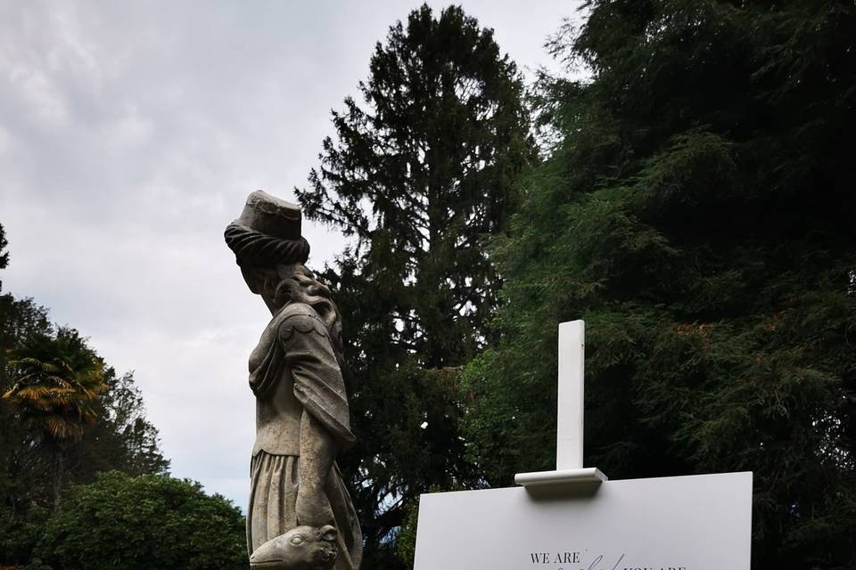 Cartello di benvenuto