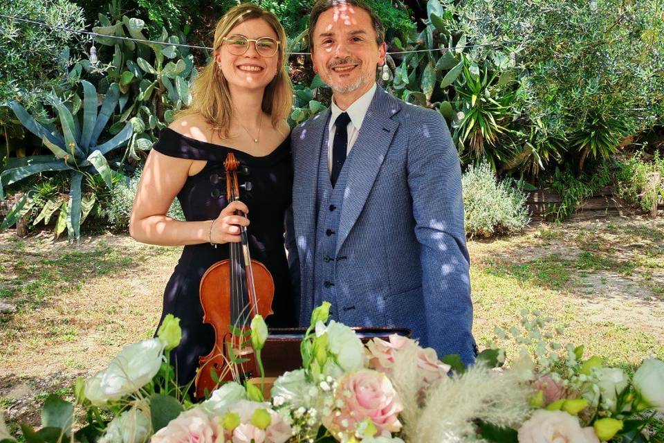 Giulia ed Enrico celebrante