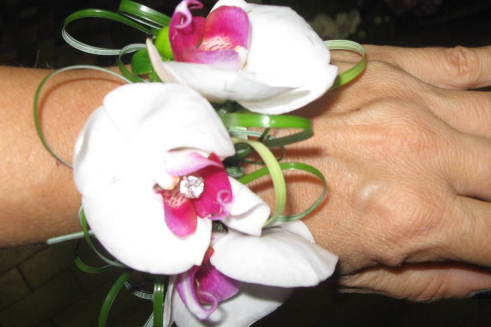 Braccialetto di orchidee