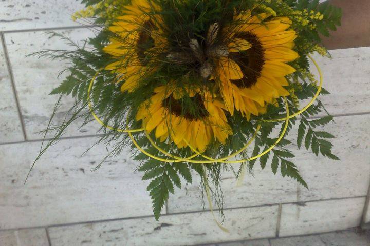 Bouquet girasoli