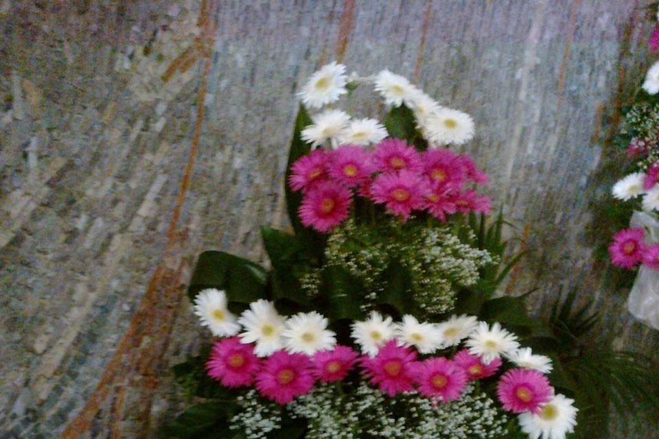 Bouquet con swarowsky