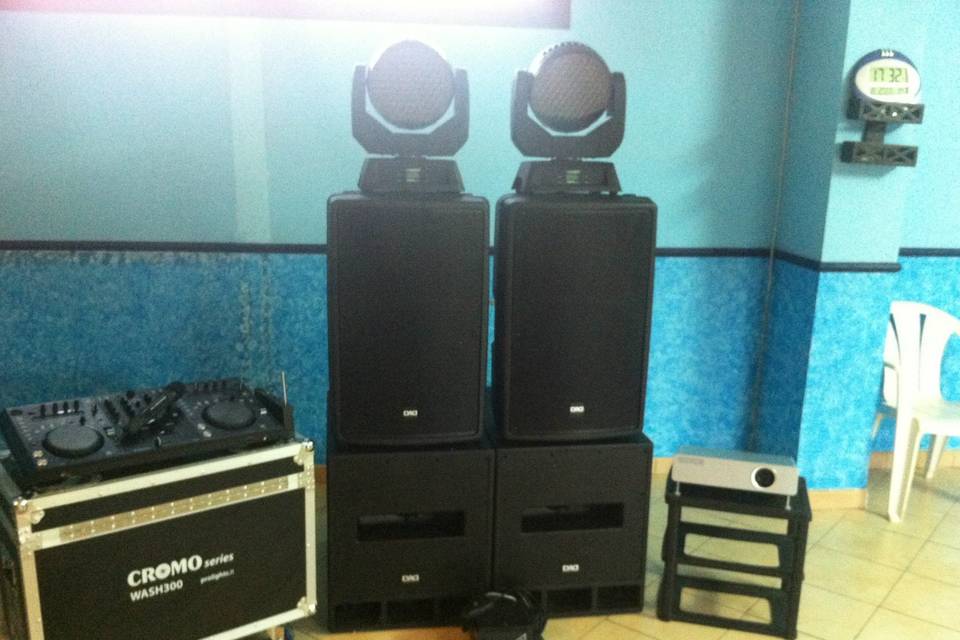 Impianto Disco 3000watt