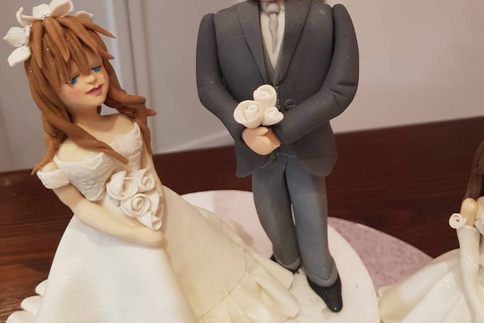 Torte nuziali, cake topper,...