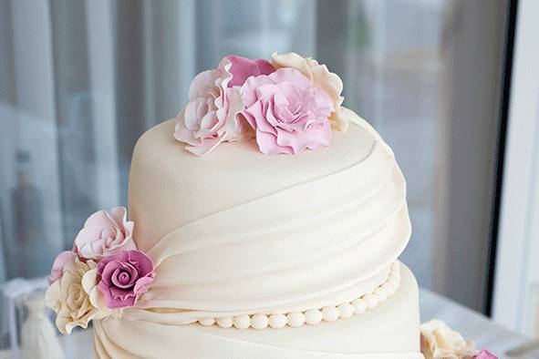 Torta nuziale, cake topper,...